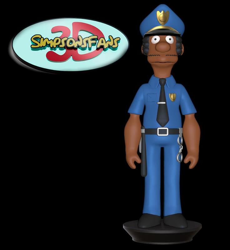 Lou Policia - The Simpsons