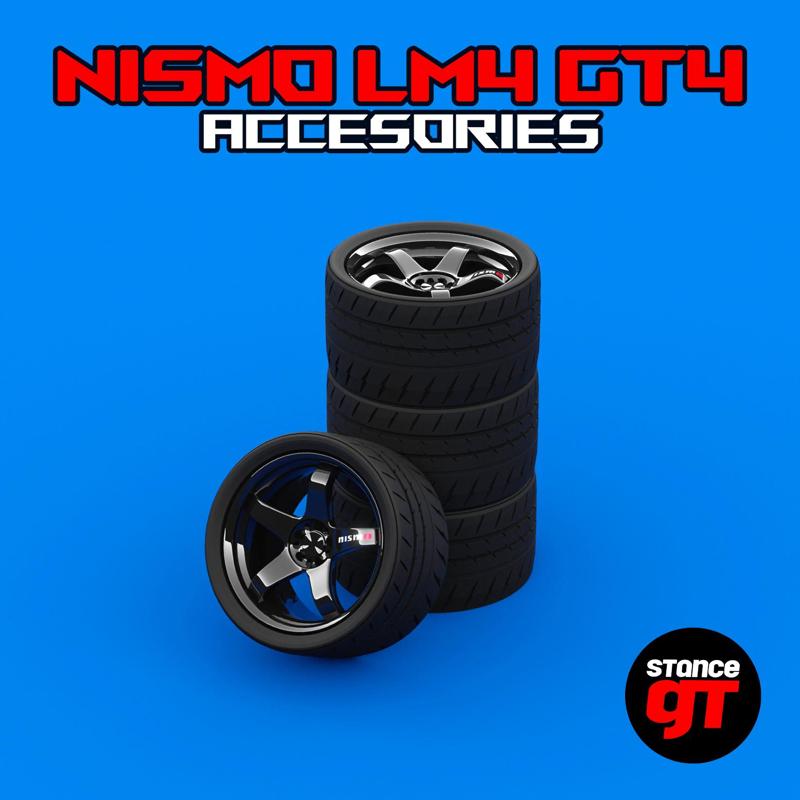Nismo LM4 GT4 for StanceGT model kit car