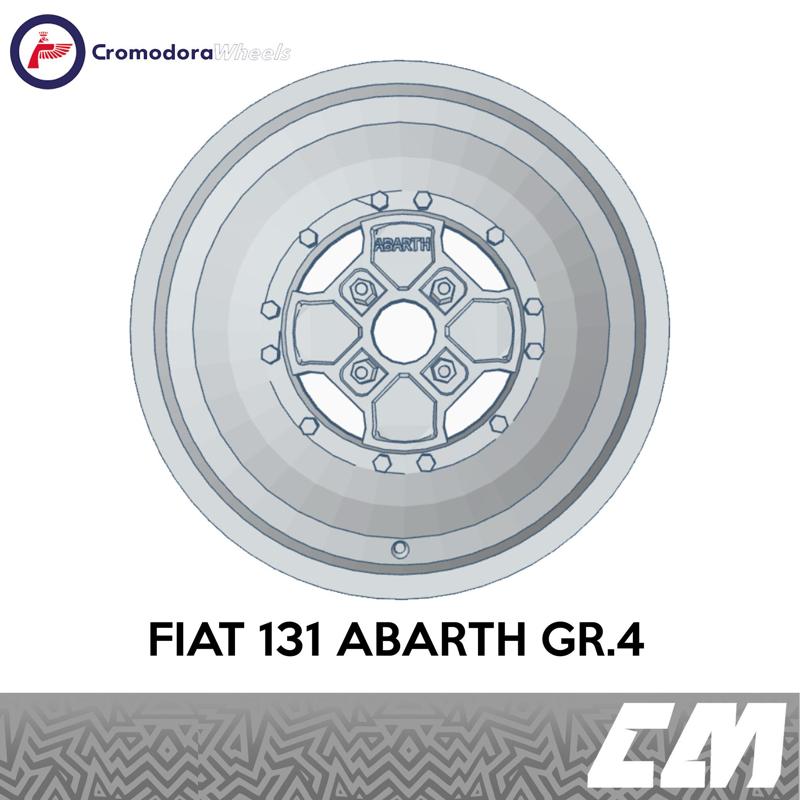Rims Cromodora Fiat 131 Abarth Gr.4 Rally Wheels