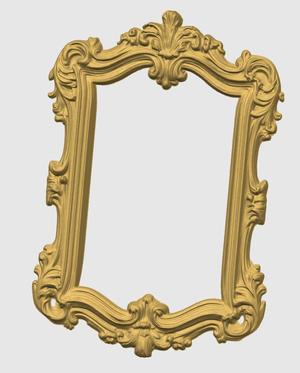 Decorative Picture Frame 07 - Modern Design for 3D Printing