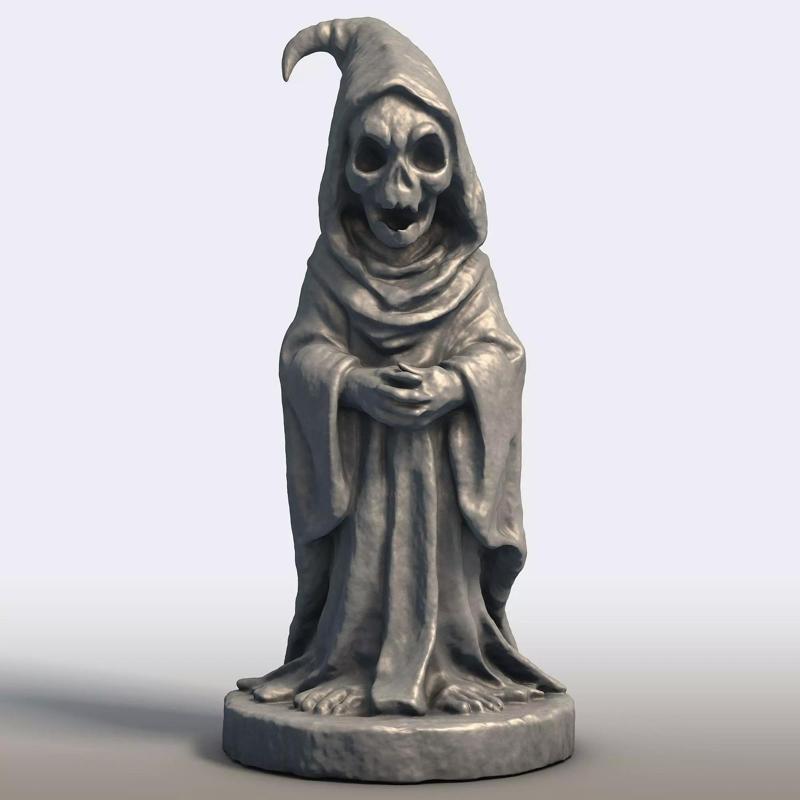 Halloween Ghost Figure Spooky Spirit Sculpture