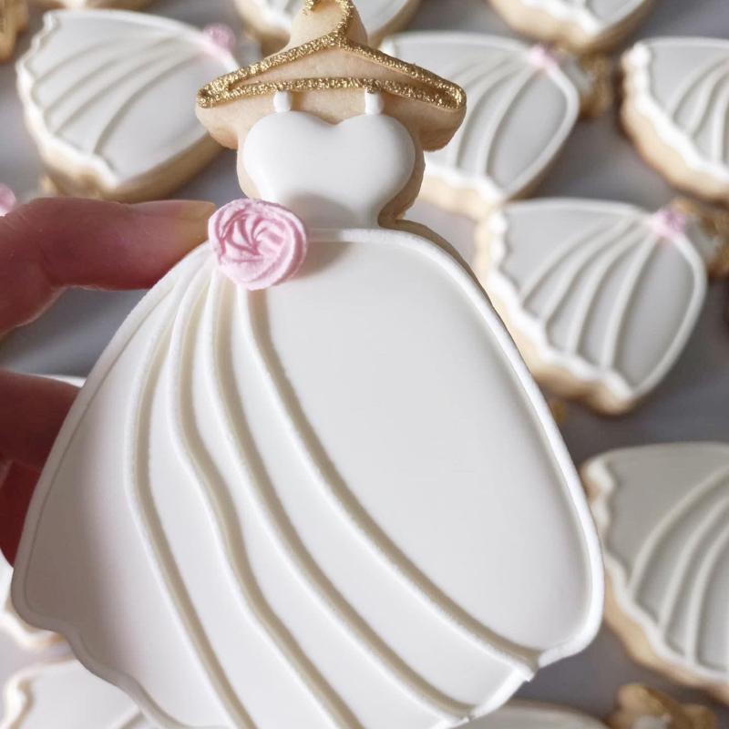 Wedding Dress Cookie Cutter