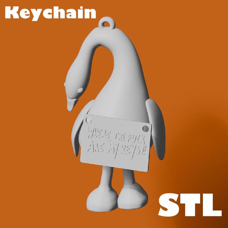 Swansea Keychain - Mouthwashing