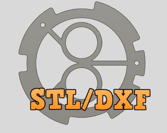 Millennium Falcon Greeblie Plate Prop