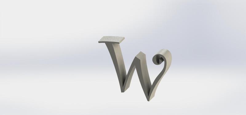 Letter W