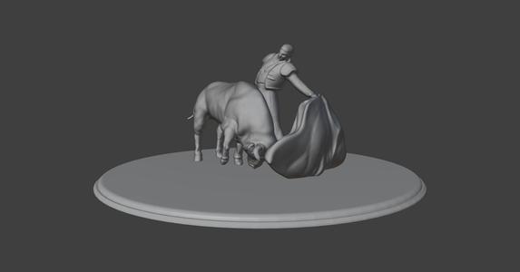 Bullfighter - Diorama