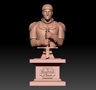 Siegfried of Denesle bust