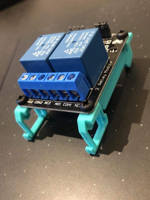 PvBrain2 - Relay - DIN rail Mount (45mm)