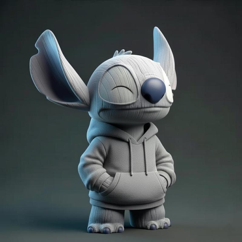Stitch from lilo and stitch in sweater
