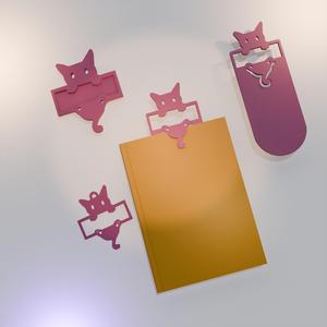 MEOW KIT! 3D Printable Keychain + Magnet + Bookmark