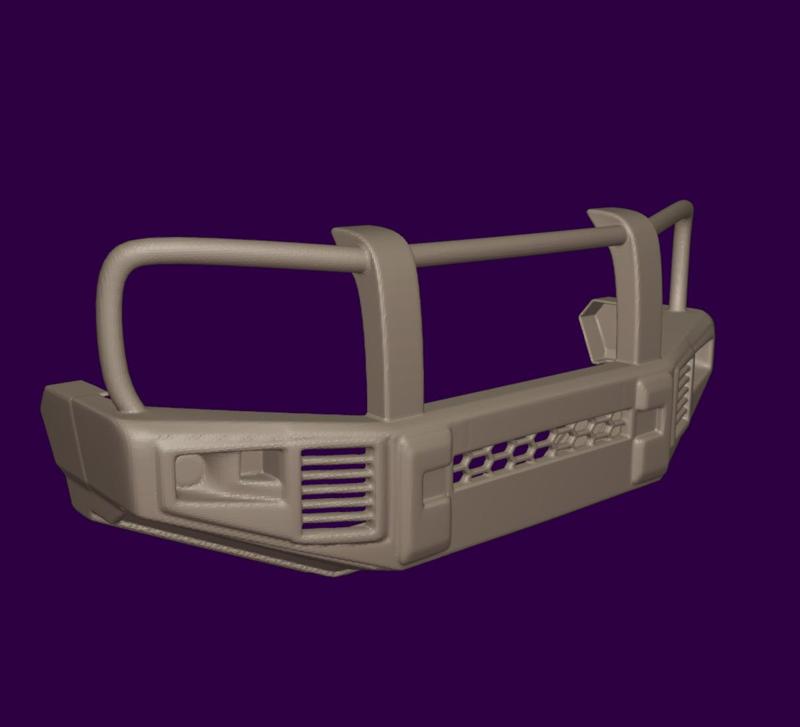 300 SERIES LANDCRUISER BULLBAR 3D STL PRINT