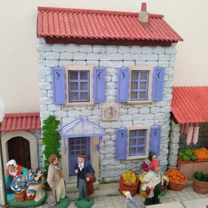 Modular stone house for santon (large windows)