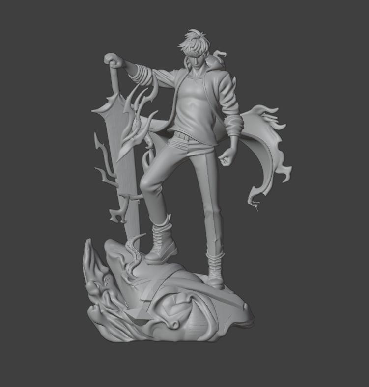 Sung Jin-Woo Version 1 (Enhanced Design)