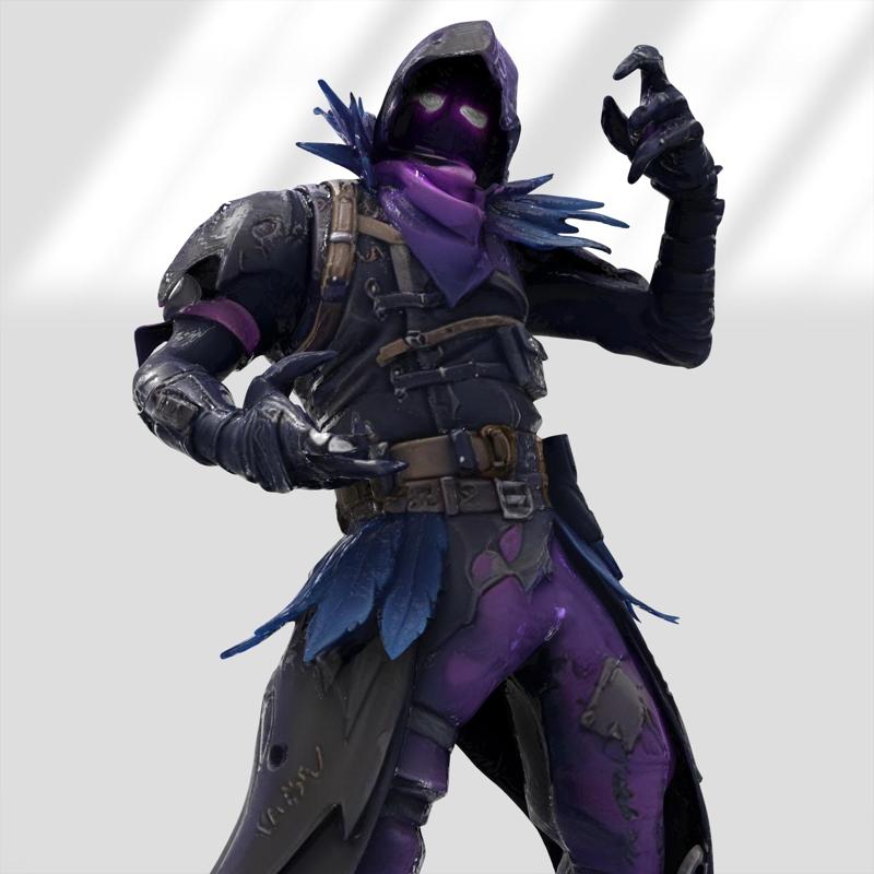 Raven skin from the game Fortnite