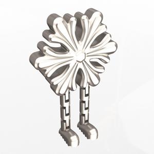 Snowflake-Cute Flexi Articulated Skeleton Print-in-place Fidget with 3MF included.(No Supports and no Rafts)