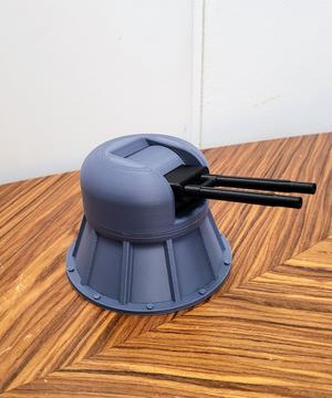 Soviet AK 230 Gun Turret Model