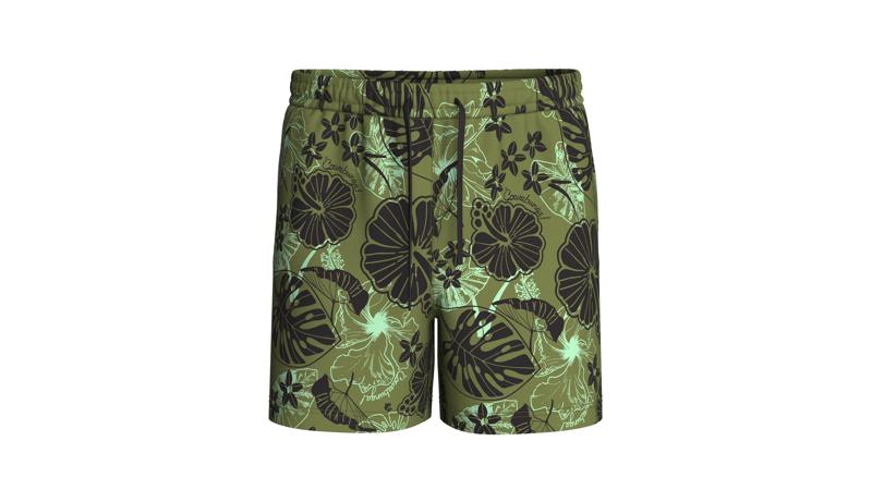 Mens Short Pant-Tropical Print   | Marvelous / Clo3d / obj / fbx