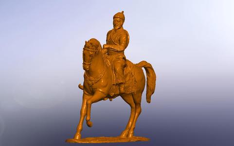 Chatrapati Shivaji Maharaj 3D scanned