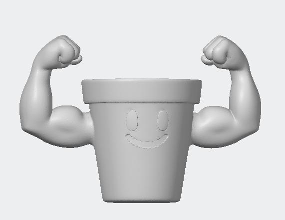 flower pot strong
