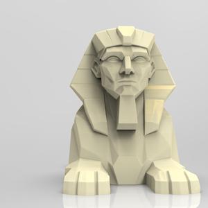 Low Poly Sphinx