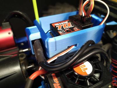 The Conversion Rx-Receiver Mount for the Traxxas T-Maxx