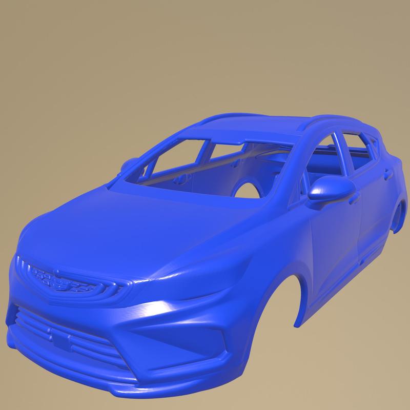 Geely Emgrand GS Dynamic 2019 PRINTABLE CAR BODY