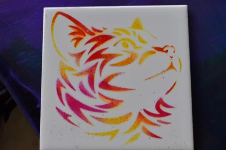 Stencil - Cat