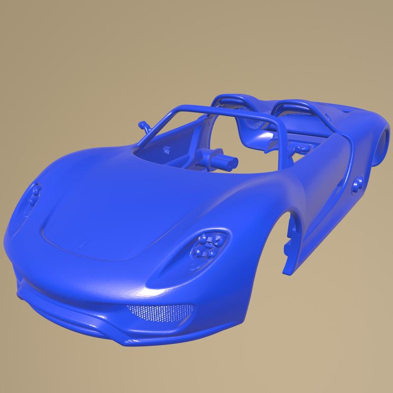 Porsche 918 spyder 2011 PRINTABLE CAR BODY