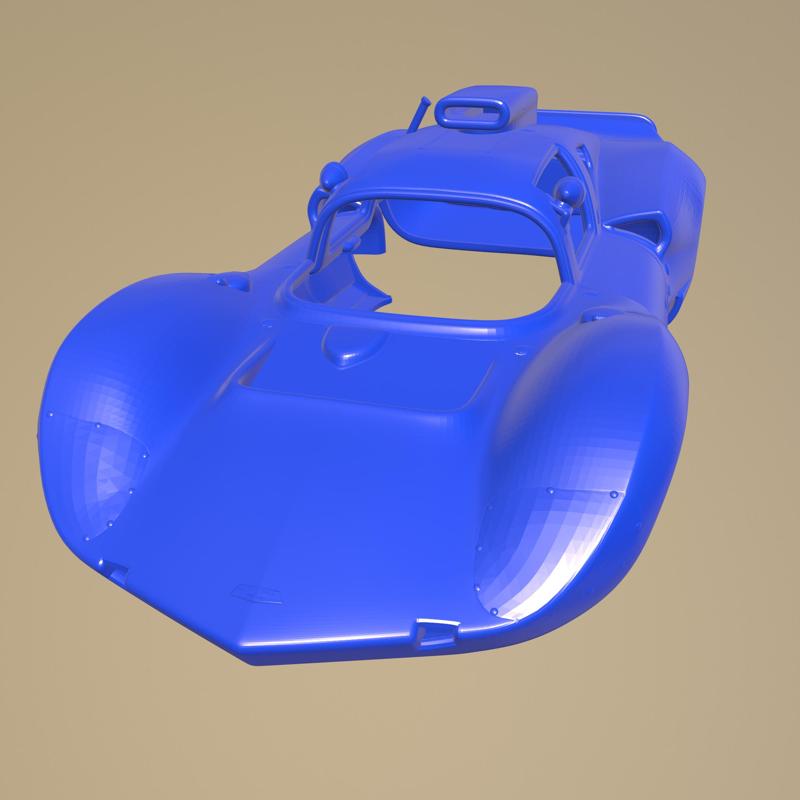 CHAPARRAL 2D 1966 PRINTABLE CAR BODY