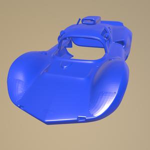 CHAPARRAL 2D 1966 PRINTABLE CAR BODY