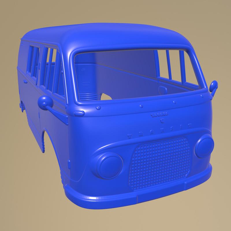 ford taunus transit 1963 printable car body
