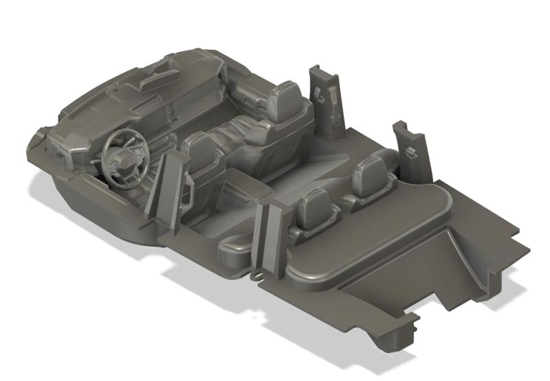 TRAXXAS TRX4M BRONCO INTERIOR