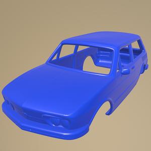 Volkswagen Brasilia 1973 Printable Car Body
