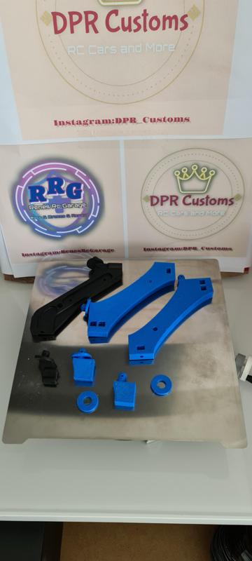 Team Corally Kronos Chassis brace DPR Customs