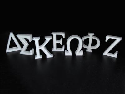 Greek Letters