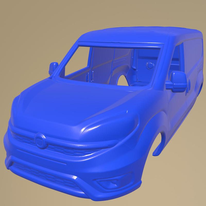 Fiat Doblo Maxi Combi 2015 PRINTABLE CAR BODY