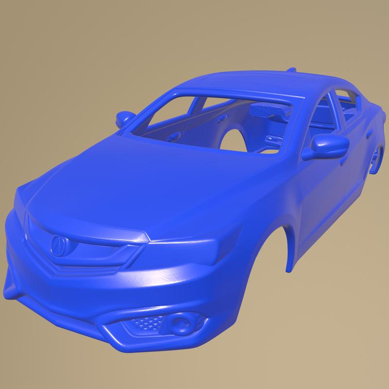 Acura ILX 2016 PRINTABLE CAR BODY