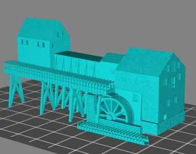 FREDERICKSBURG Water mill
