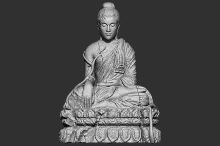 Century old Buddha statues.