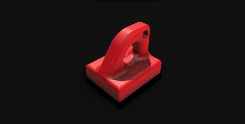 TRX4 Towhook shackle mount front