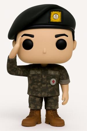 FUNKO BTS J-Hope Military Service as base