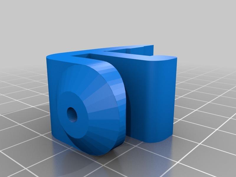 V-Slot 20x20 Kossel Glass Tabs & PSU Mount. 