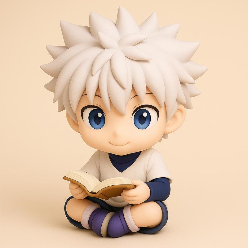 Killua Zoldyck hunter x hunter super chibi and cute