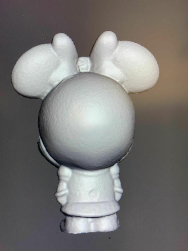 minnie mouse figurine head .stl .obj disney