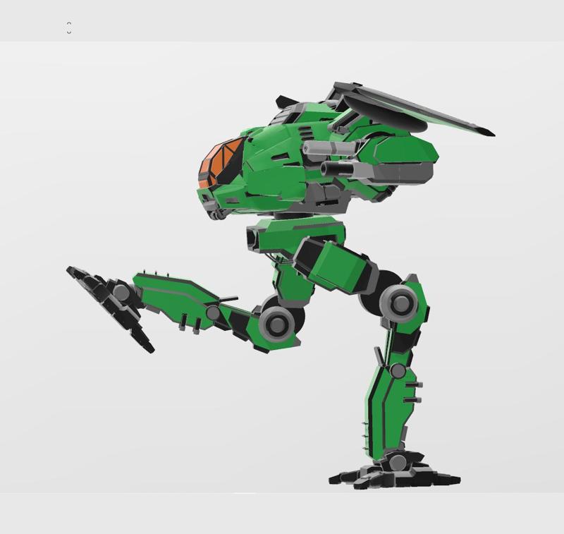 American Mecha Steel Sparrow