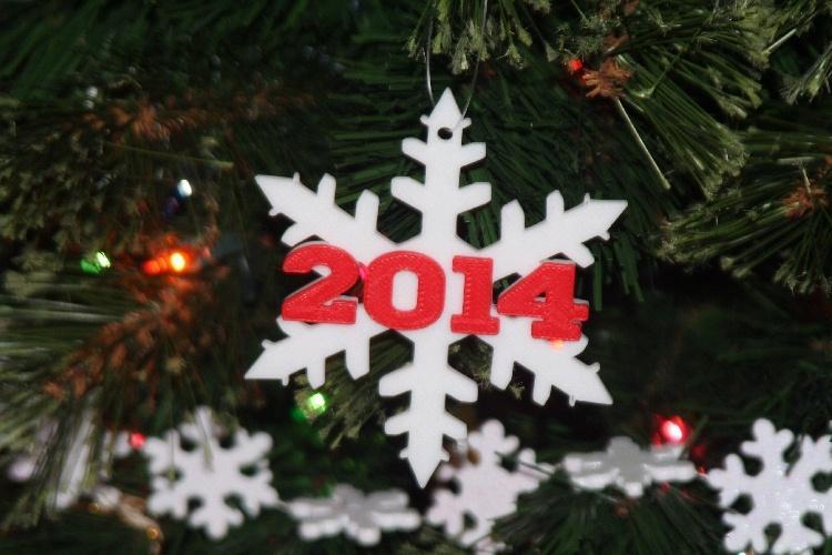 Another 2014 Snowflake Christmas Ornament