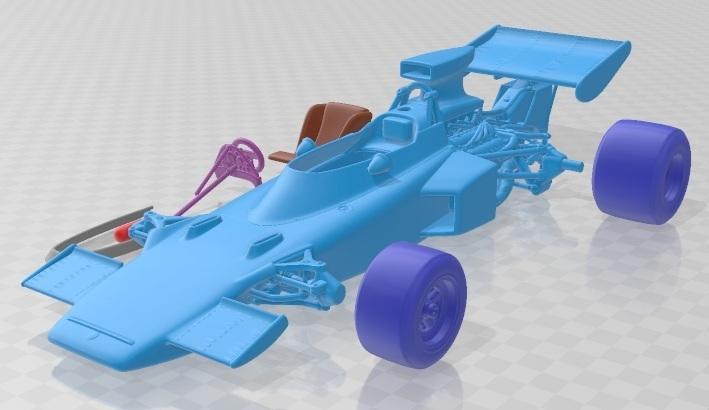 Lotus 72d John Player Special 1970 Printable Car
