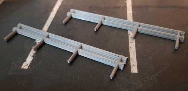 Guardrail / guardrail / railing / rail 1/43