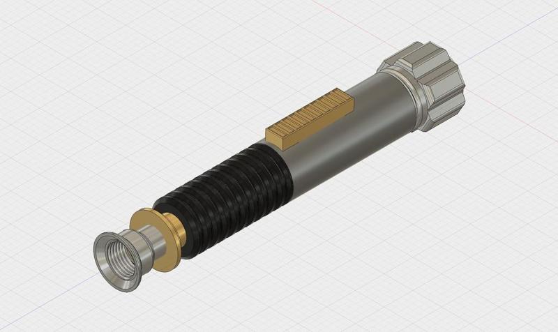 Bubble Wand Light Sabre inspired by Luke Skywalker's