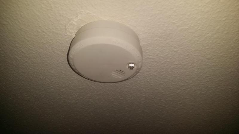 Holder for smoke detector